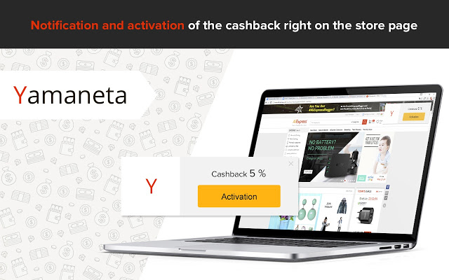 Yamaneta – cashback on Aliexpress and etc.