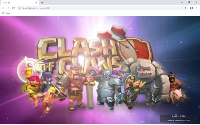 Clash Of Clans New Tab