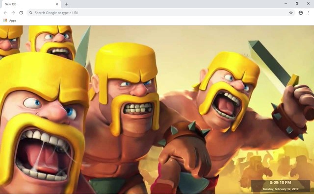 Clash Of Clans New Tab