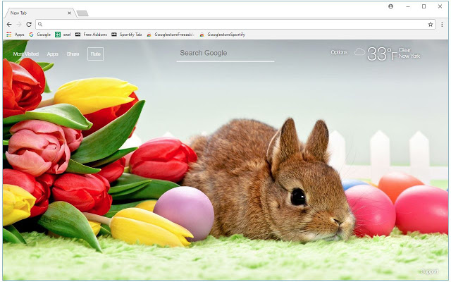 Easter Wallpapers HD New Tab Themes