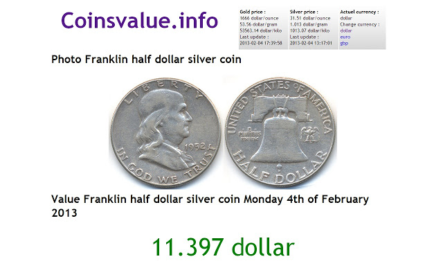 Coins value