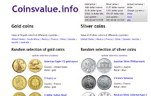 Coins value