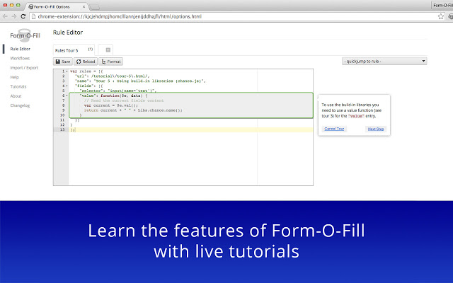 Form-O-Fill – The programmable form filler