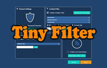 TinyFilter PRO - the best Web Filter addon
