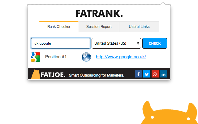 FATRANK – Keyword Rank Checker