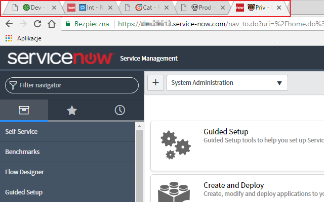 SwissNow – ServiceNOW toolbox