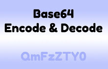 Base64 Encode and Decode