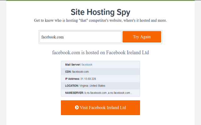 Site Hosting Spy