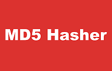 MD5 Hasher
