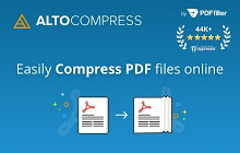 Alto Compress PDF File by PDFfiller