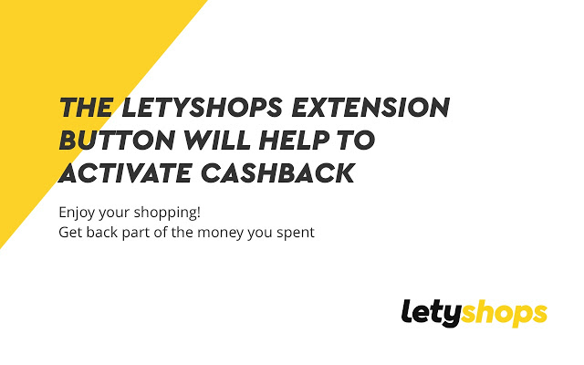Cashback service LetyShops