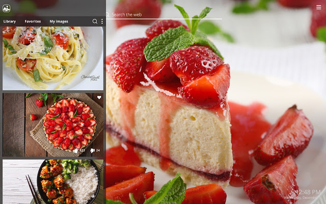 My Recipes HD Wallpapers New Tab Theme