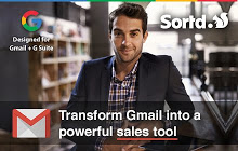 Sortd for Sales (the Un-CRM for Gmail™)