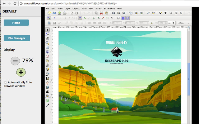 Inkscape 编辑器绘制和图形