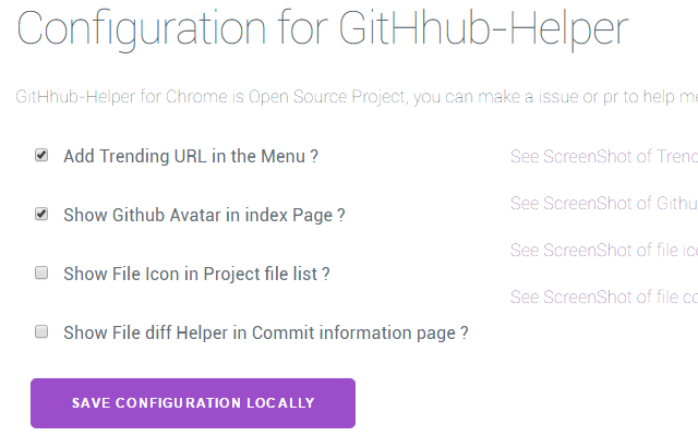 GitHub Helper