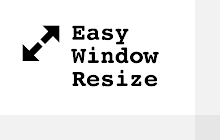 Easy Window Resize