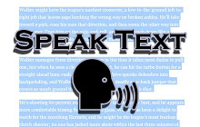 Speak Text