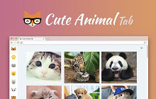 Cute Animal Tab - New Tab Theme