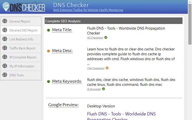 DNS Checker – SEO and Domain Analysis