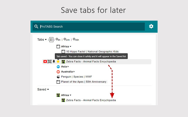 ProTABS – The Tab Manager for Pros