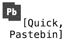Quick Pastebin