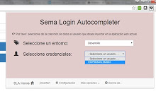 Sema Login Autocomplete