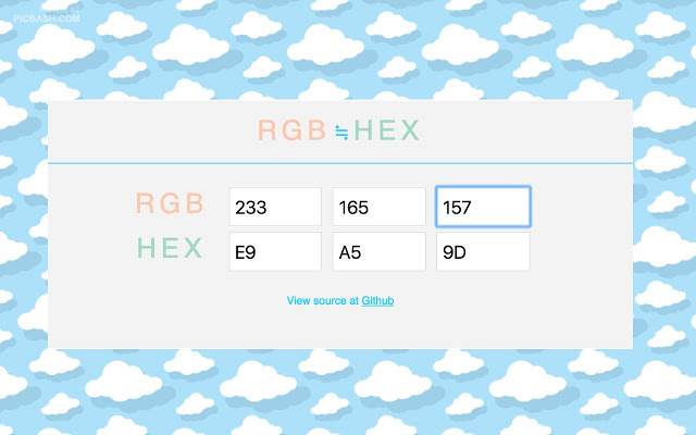RGB HEX Converter