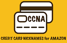 Credit Card Nicknames for Amazon