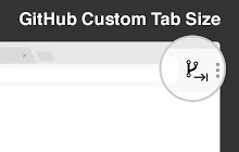 GitHub Custom Tab Size