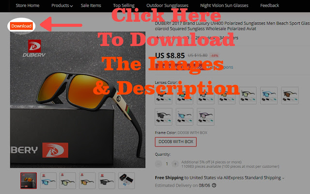 Aliexpress images & description Downloader