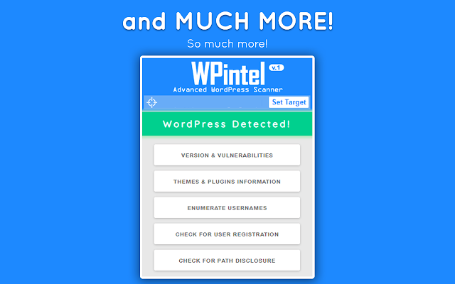 WPintel – WordPress Vulnerability Scanner