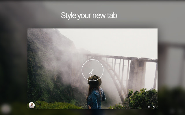 Calm – style your new tab