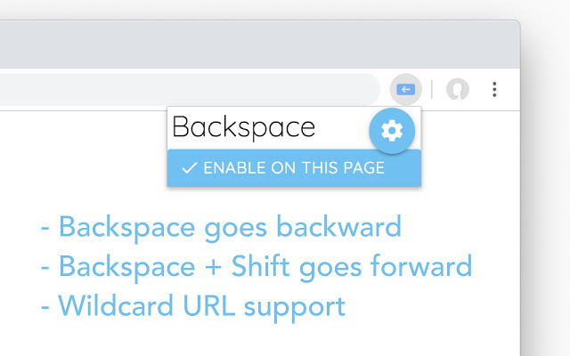 Backspace Should Go Back