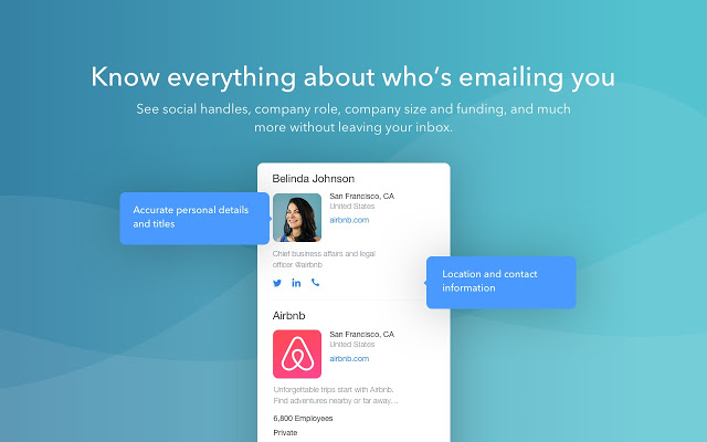 Clearbit Connect – Supercharge Gmail™