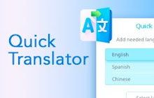 Quick Translator - Google Translate
