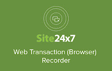 Site24x7 Web Transaction (Browser) Recorder