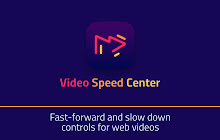 Video Speed Center