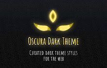 Oscura dark theme