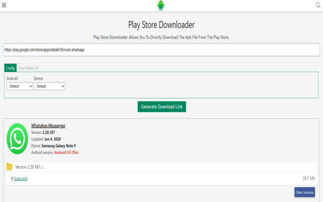 Play Store Downloader