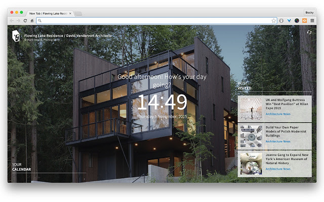 ArchDaily New Tab