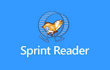 Sprint Reader - Speed Reading Extension