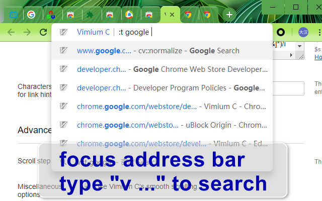 Vimium C – 全键盘操作浏览器