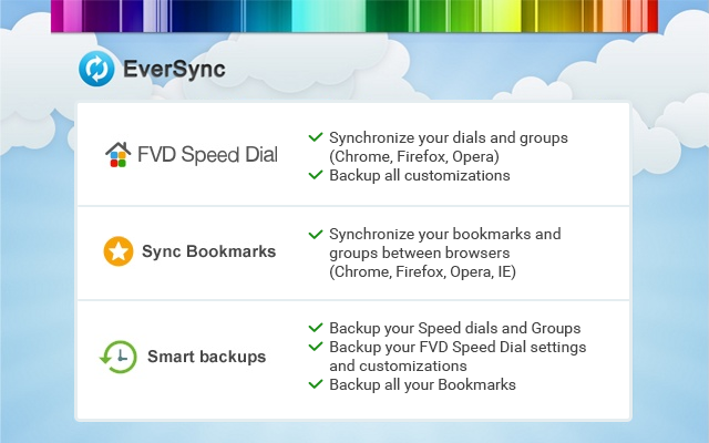 EverSync – Sync bookmarks, backup favorites