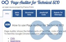 Page Auditor for Technical SEO