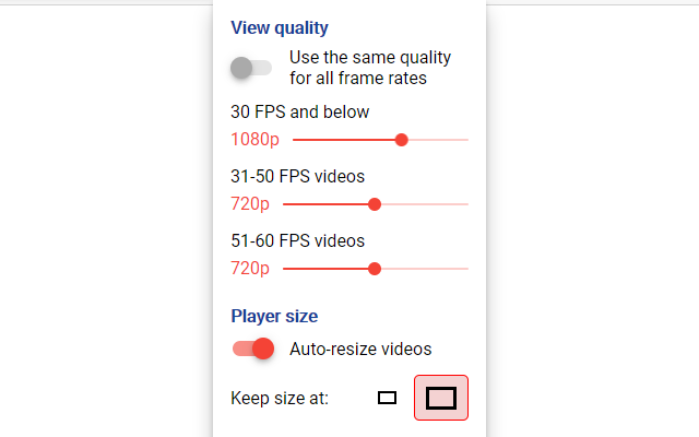 YouTube Auto HD + FPS