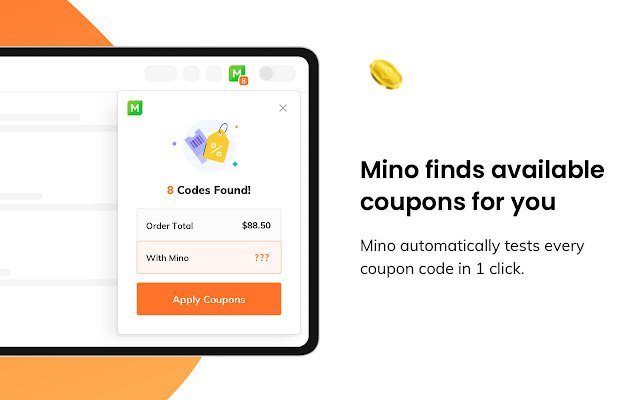 Mino (formerly Minty) – Automatic Coupons