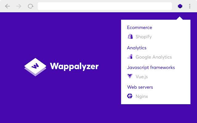 Wappalyzer – Technology profiler