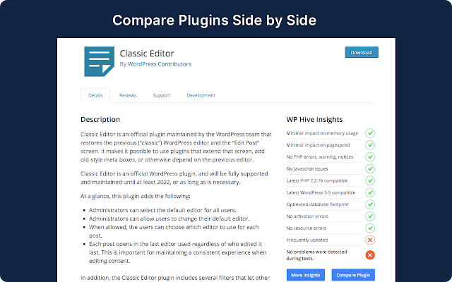 WP Hive | A Better WordPress Plugin Repo