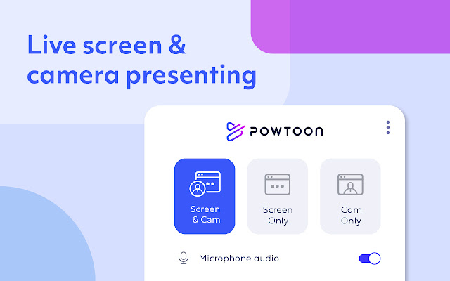 Powtoon Capture – Screen and Webcam Recorder