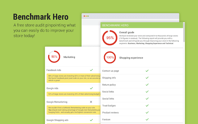 Benchmark Hero: Free Audit & SEO Analysis